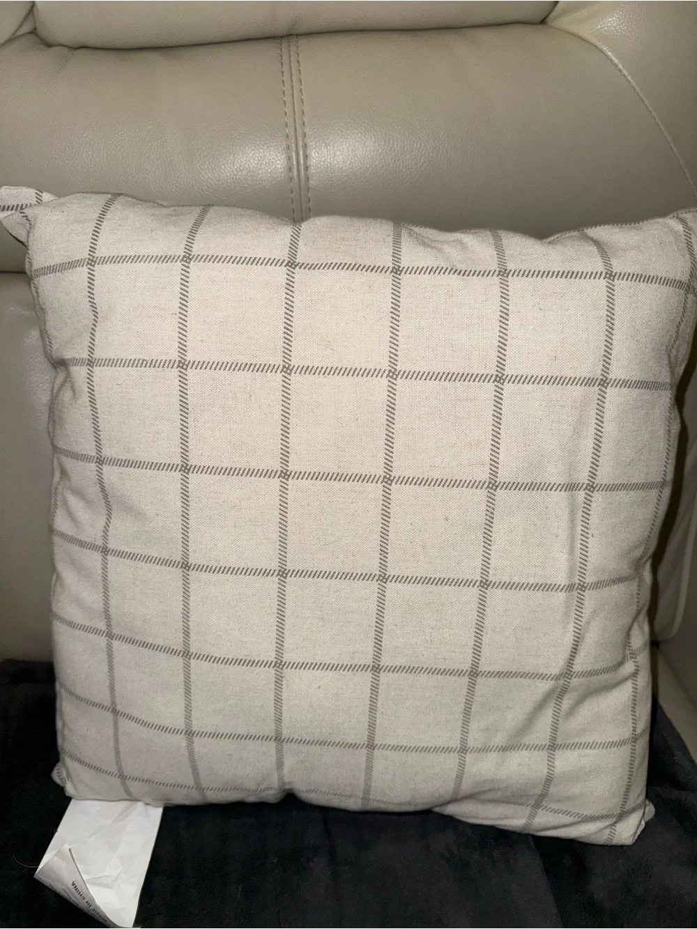 N/A neutral plaid